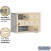 Salsbury Cell Phone Storage Locker - 3 Door High Unit (8 Inch Deep Compartments) - 8 A Doors and 2 B Doors - Sandstone - Recessed Mounted - Master Keyed Locks  19038-10SRK